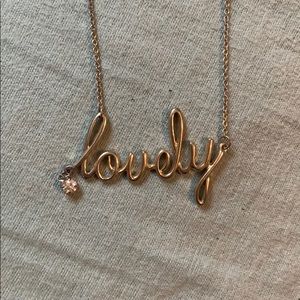 Lovely necklace